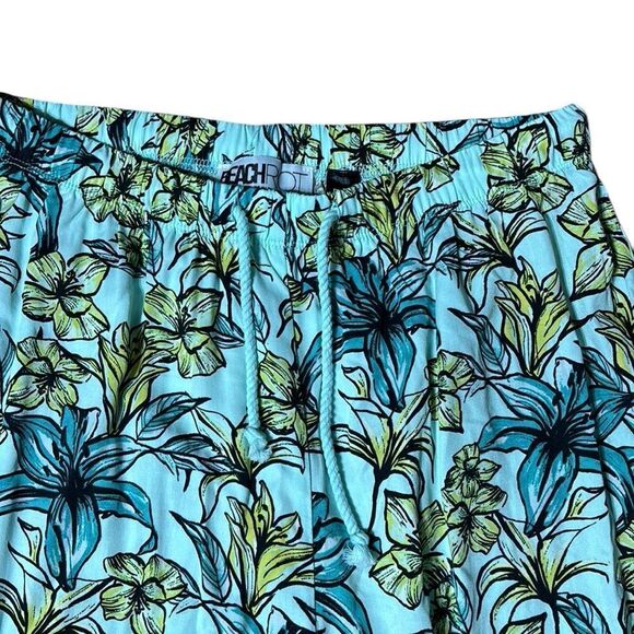 Beach riot Beachy Hawaiian colorful floral loungewear drawstring pants medium - Picture 3 of 7
